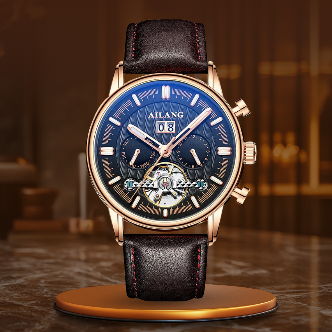Modische wasserdichte Tourbillon-Uhr