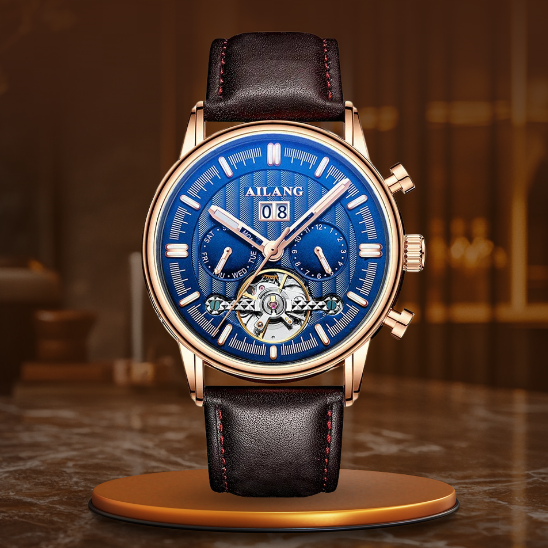 Modische wasserdichte Tourbillon-Uhr