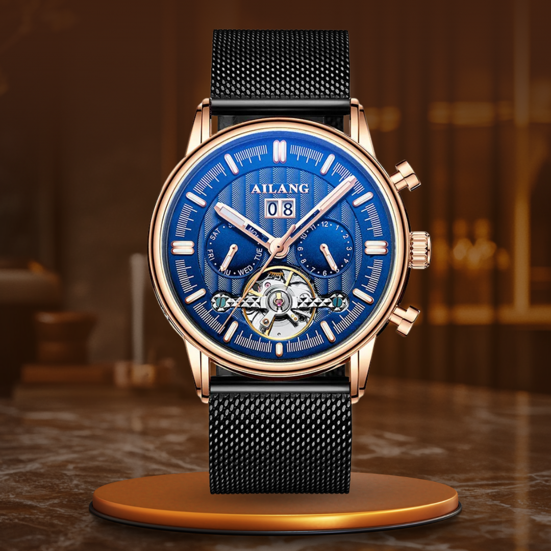 Modische wasserdichte Tourbillon-Uhr