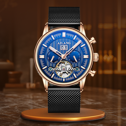 Modische wasserdichte Tourbillon-Uhr