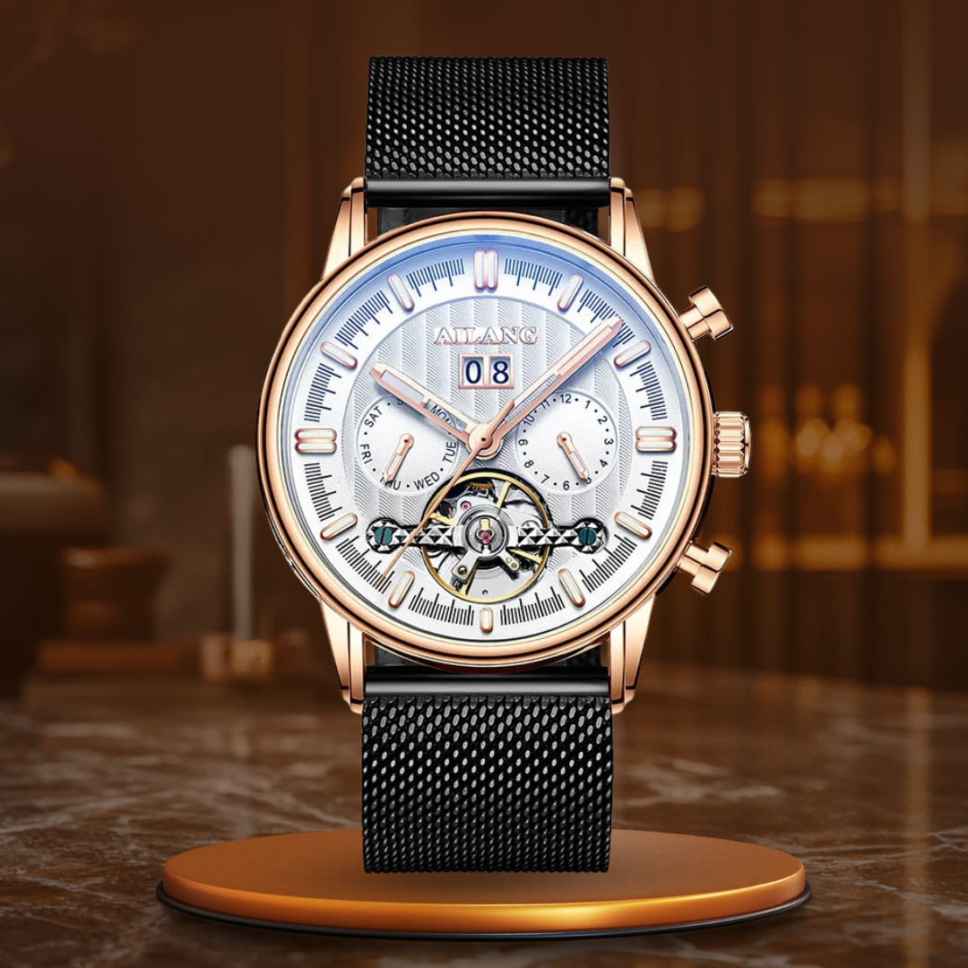 Modische wasserdichte Tourbillon-Uhr