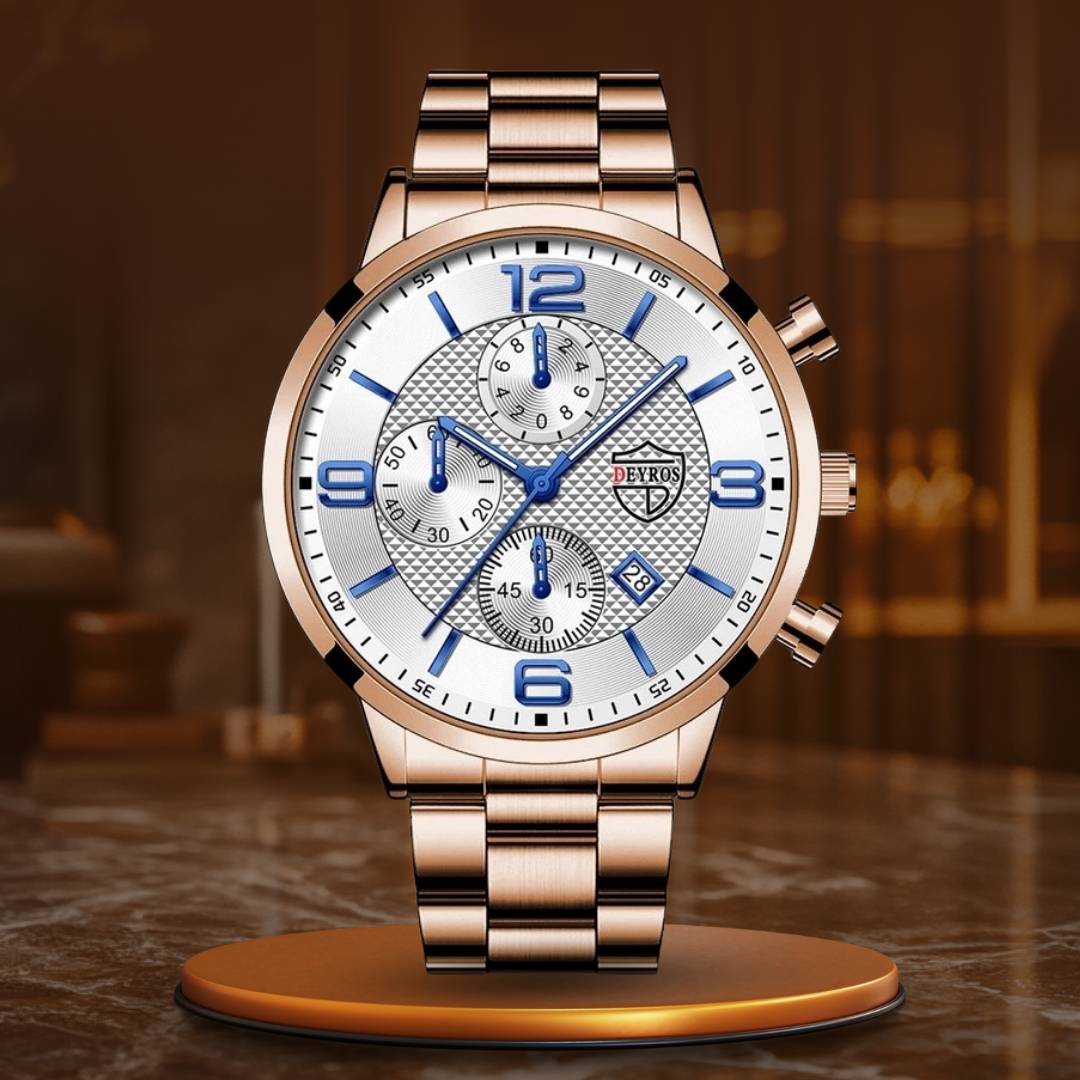 Luxus-Herrenuhr für Geschäftsleute