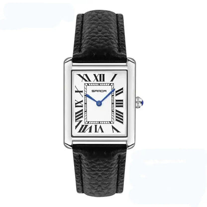 Elegante Uhren mit quadratischem Zifferblatt für Paare