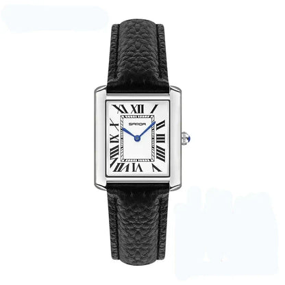 Elegante Uhren mit quadratischem Zifferblatt für Paare