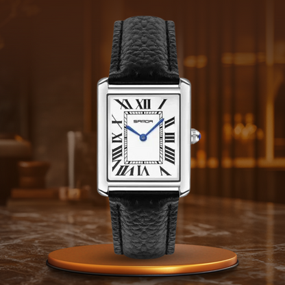 Elegante Uhren mit quadratischem Zifferblatt für Paare