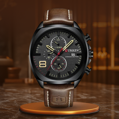 Wasserdichte Sport- und Militäruhr mit Chronograph