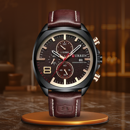 Wasserdichte Sport- und Militäruhr mit Chronograph