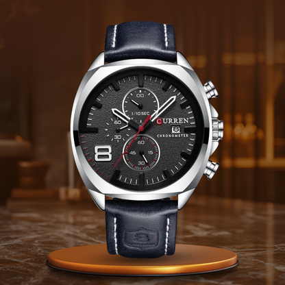 Wasserdichte Sport- und Militäruhr mit Chronograph